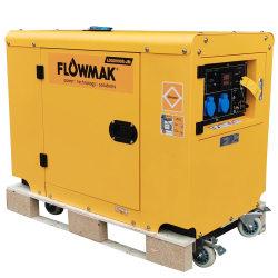 GENERADOR ELECTRICO DIESEL 6KW 220V INSONORO LDG8000S FLOWMAK