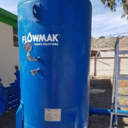 Estanque anti golpe de ariete