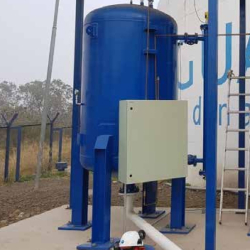 Estanque anti golpe de ariete – Las Vertinentes