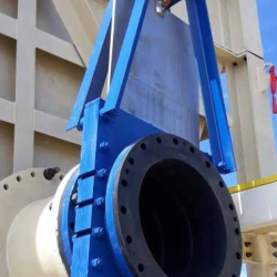 Válvulas de cuchillo. 7 un de 24" y 1 un 10"